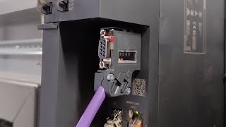 How to make profibus connector wiring Siemens cable [upl. by Kacerek84]