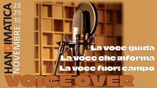 1  291124  h 1100 VOICE OVER La Voce Guida la Voce che Informa Fuori Campo [upl. by Aynodal795]