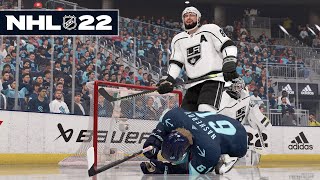 NHL 22 BE A PRO 21 FIGHTING MY OWN TEAMMATE [upl. by Gundry908]