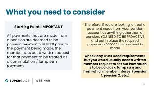 QampA What is required when making lump sum withdrawals from an SMSF in pension mode [upl. by Svend838]