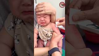 Crying Cute Baby Vaccination Fearshorts [upl. by Cordeelia]