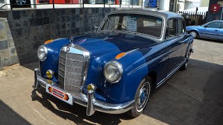 1958 MercedesBenz 220S Ponton for sale at German Autohaus Classics in Bryanston 🇿🇦 [upl. by Eednim]