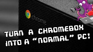 🔧 How to turn a Chromebox into a quotnormalquot computer with a different operating system [upl. by Snej]