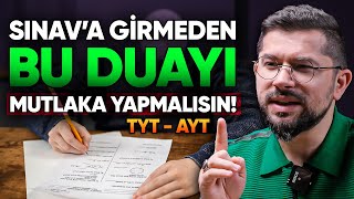 Sınava Girmeden Bu Duayı Mutlaka Yapmalısın [upl. by Lenuahs]