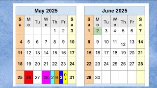 CCSD 202425 Academic Calendar Update [upl. by Hadihahs]