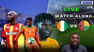 2023 AFCON  LIVE DISCUSSION amp COMMENTARYCOTE D’IVOIRE🇨🇮VS 🇬🇼GUINEA BISSAU [upl. by Asena]