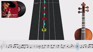 Un Millón De Primaveras  Violín 🎻 Play Along  TUTORIAL  TABLATURA [upl. by Nitsreik]