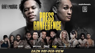 Devin Haney Vs Regis Prograis Undercard Press Conference Ebanie Bridges Paro Vs Love amp More [upl. by Leelahk]