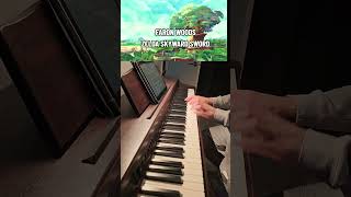 Faron Woods  Zelda Skyward Sword nintendo zelda videogames music piano viral viralvideos [upl. by Murphy243]