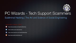 PC Wizard  Tech Support Scammers by Subliminal Hacking [upl. by Yeltihw]