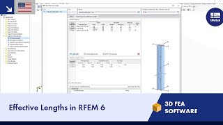 Effective Lengths in RFEM 6 [upl. by Eynahpets]