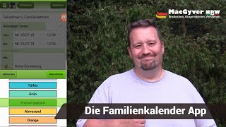 Famanice  Die perfekte Familenkalender App [upl. by Eicyak922]