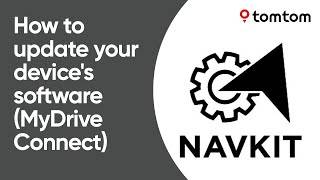 Updating the software on your navigation device with MyDrive Connect [upl. by Alleahcim338]