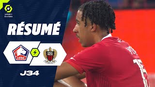 LOSC LILLE  OGC NICE 2  2  Résumé  LOSC  OGCN  20232024 [upl. by Elleirbag317]