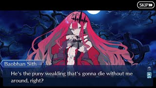 【FGO】Baobhan Sith Valentines Scene English Translation  FateGrand Order [upl. by Aeynod]