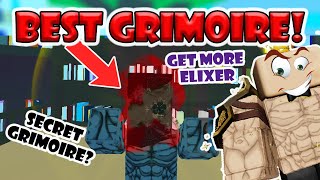 New BEST GRIMOIRE New OP Secret Practice Anime Punching Simulator Update 12 [upl. by Katine205]