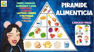 PIRÁMIDE ALIMENTICIA🍓🥦🍗DESCARGA LA ACTIVIDAD⬇️ [upl. by Lehcnom]