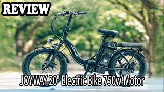 JOYWAY 20quot Electric Bike 750w Motor Review  Everything You Need To Know Before You Buy This Bike [upl. by Tamsky]