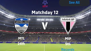 INTER MIAMI VS MLT  Efootball  MY LEAGUE  GAMEPLAY [upl. by Grigson]