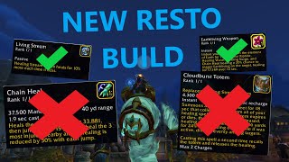 Resto Shaman PASSIVE HEALING BUILD  Full Guide [upl. by Ferren]