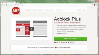 GOOGLE CHROME  How to set up Adblock Plus  hiding elements [upl. by Sivek]