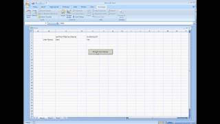 Environ VBA Command in Microsoft Excel 2007 Get Active Directory Name [upl. by Donella]