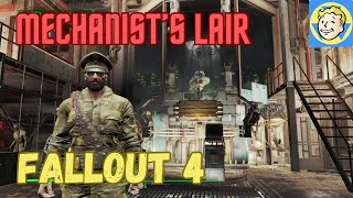 Fallout 4 Mechanists Lair Settlement No Mods 2024 Minutemen GCHQ [upl. by Eigla]