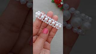 Easy beading bracelet priyazkorner shorts easybeading beadsbracelet [upl. by Tapes441]