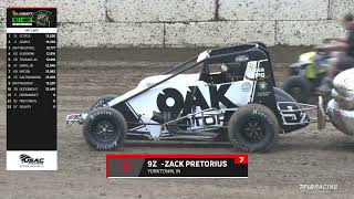 LIVE USAC National Sprints at Circle City [upl. by Ramilahs]