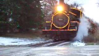 Huckleberry Railroad 464 Crossing one [upl. by Romano]