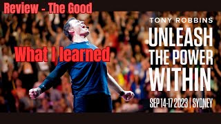 What I liked about Tony Robbins Unleash The Power Within UPW Sydney 2023  Review [upl. by Corene]