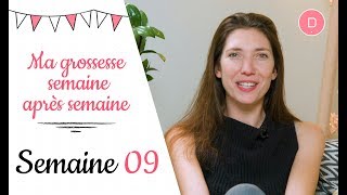 9ème semaine de grossesse – L’échographie du 1er trimestre [upl. by Aloek]