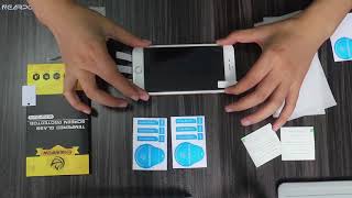 How To Install iPhone Screen Protector With Wet Wipes [upl. by Viola366]