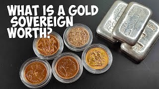 How Much Is A Gold Sovereign Worth [upl. by Drofub]