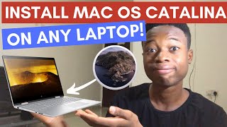 How to Install macOS Catalina on ANY Laptop Simple amp EASY Method  HP Envy 15 Tutorial INTEL [upl. by Bigod363]