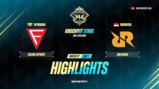 Falcon Esports vs RRQ Hoshi M4 World Championship  RRQ Hoshi vs Falcon Esports All Game Highlights [upl. by Analrahc478]