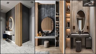 Modern Wooden Dressing Table Design  Cupboard With dressing  Modular Wardrobe Design 2022  IAS [upl. by Phenice]