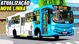 NOVA ATUALIZAÇÃO 2403 LINHA 601 SANTOS DUMONT  OMSI 2 G920 [upl. by Veleda]