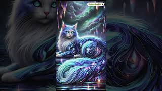 Gemstone Cat A Journey Through a Magical Realm 🌌✨ [upl. by Motteo595]