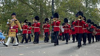 The Band of The Grenadier Guards  Accession Day Gun Salute Hyde Park 2023 [upl. by Leta]