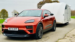 Porsche Macan electric review plus why towing with an EV is not good news [upl. by Dias]