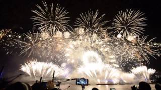 London NYE 2017 Firework Highlight [upl. by Ronacin]