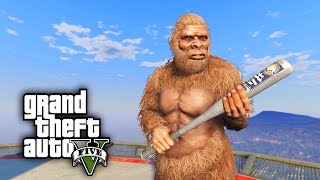 BIGFOOT ROYAL RUMBLE CHALLENGE  GTA 5 PC Mods and Challenges [upl. by Tertius646]