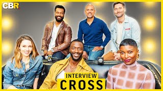 Aldis Hodge amp the Cast of Cross Discuss the New Show amp Why This Iconic Role Stands Out [upl. by Noillimaxam]