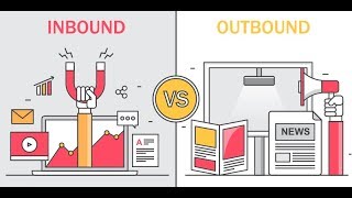 Inbound Marketing Vs Outbound Marketing in UrduHindi [upl. by Ettenaj]