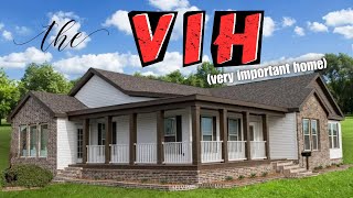 This ASTOUNDING modular home is on the VIHvery important home list Prefab House Tour [upl. by Nalahs719]