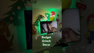 Extremely BUDGET Grinch Decoration christmasdecor grinch Credit to TheAvantGarde [upl. by Schnabel]