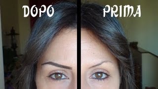 EYEBROWS  SOPRACCIGLIA PERFETTE 3  Tutorial MATITA Video HD [upl. by Adnawal922]