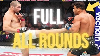 SEAN STRICKLAND VS PAULO COSTA FULL FIGHT [upl. by Aicenra]