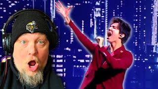 He Sings SO High DIMASH  Olimpico Live Reaction [upl. by Dobson]